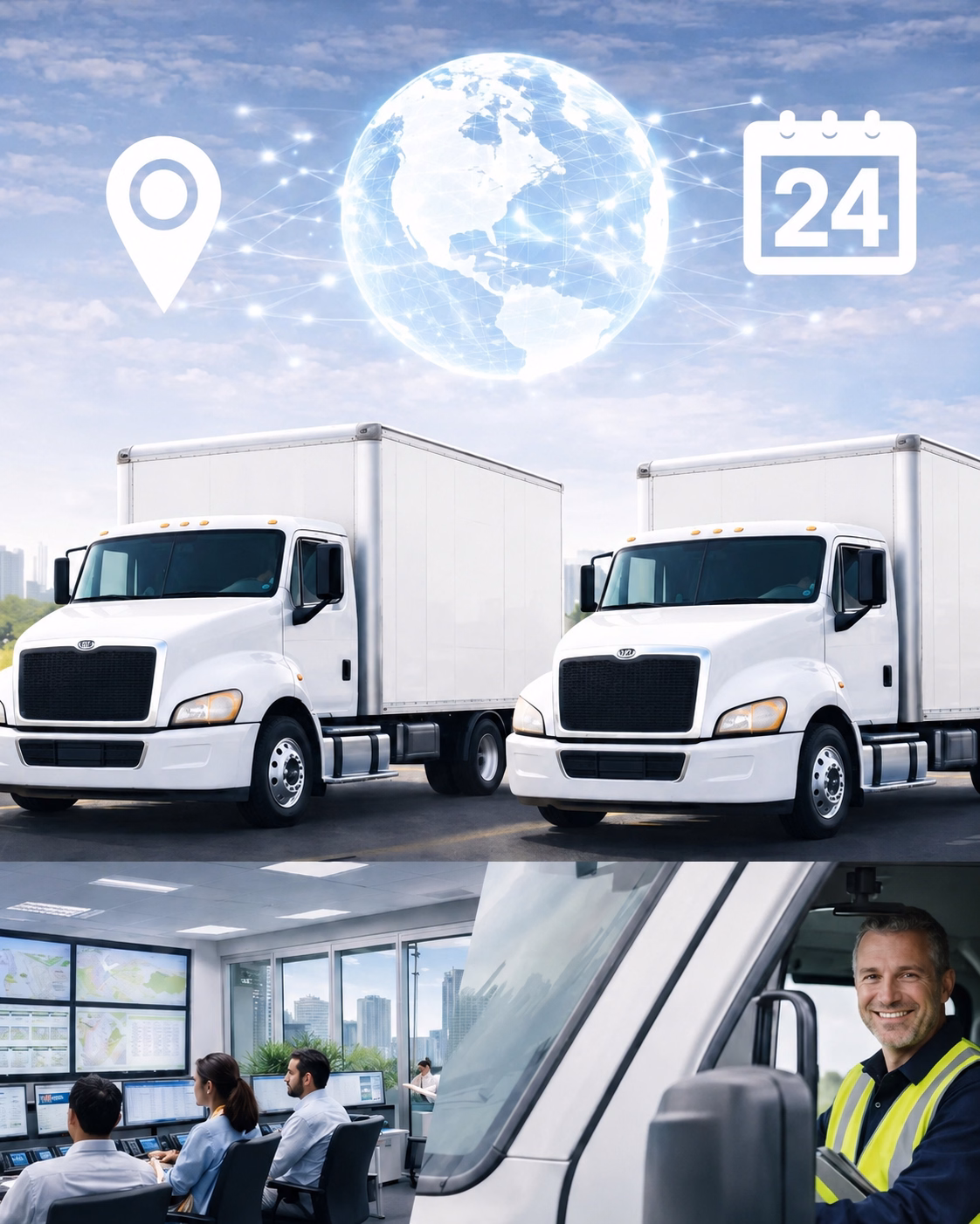 Contact and dispatch support for freight service