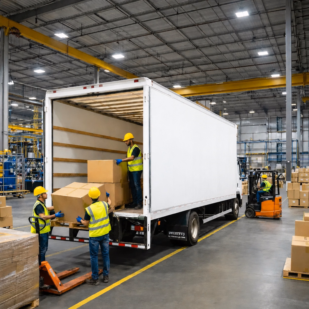 Warehouse loading and freight operations service
